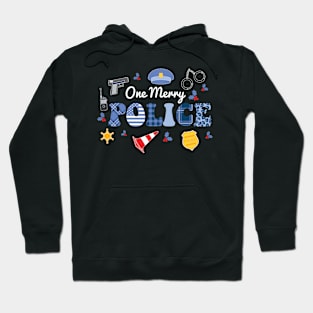 Western One Merry Police Hoodie